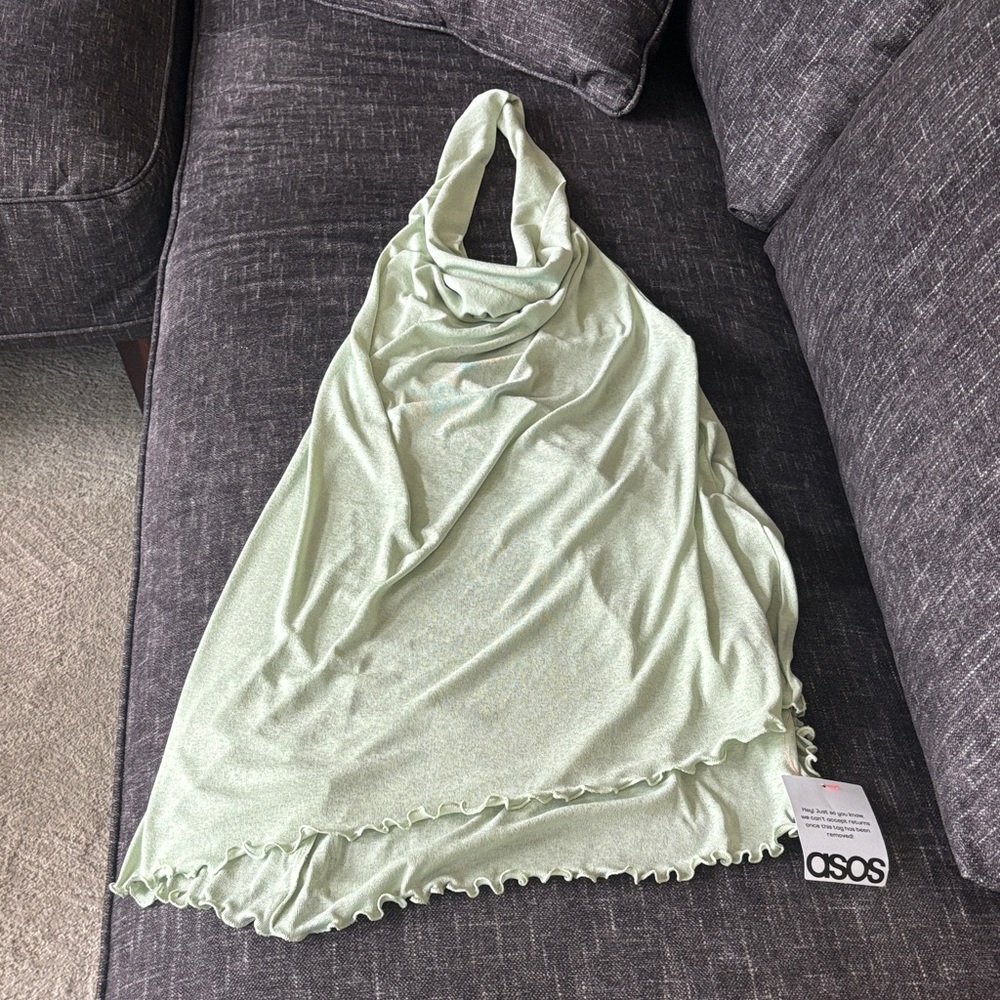 ASOS Mint Halter Dress